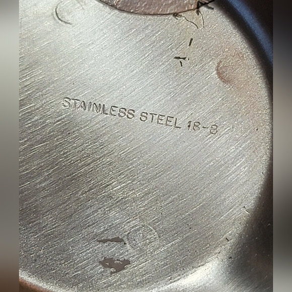 Vintage Cordova 1969 Serving Bowl & Matching Ladle Stainless Steel 18-8 - Picture 10 of 12